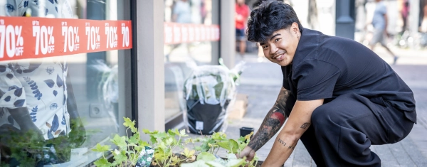 Centrum Heerlen wordt steeds groener dankzij de droom van een groep ambitieuze ondernemers uit Gemeente Heerlen
